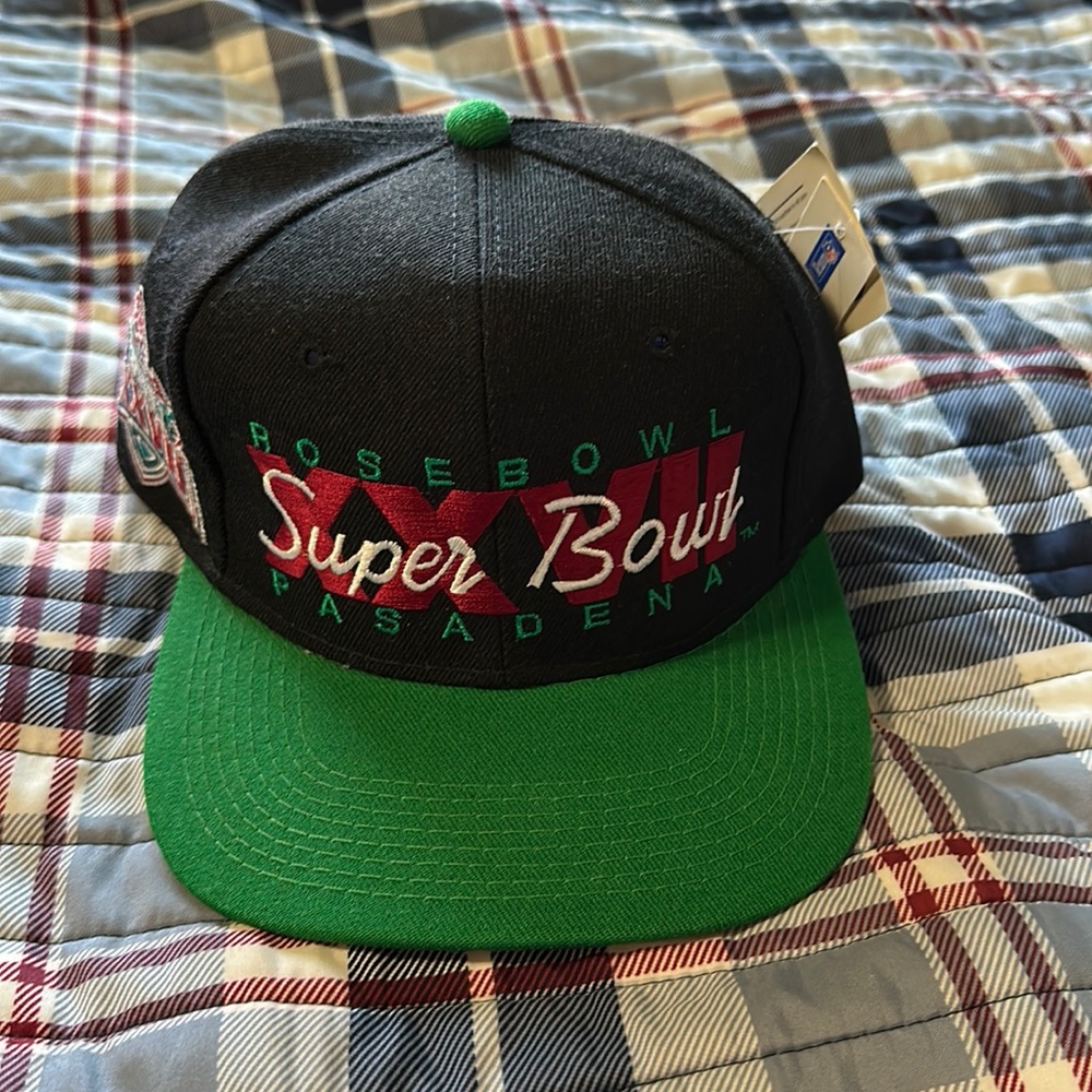 Vintage Rose Bowl Super Bowl Hat NFL